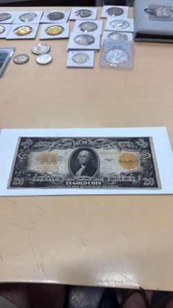 $20 Dollar 1922 Gold Certificate