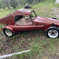70,s sandrail  Dune buggy and with fiberglass body