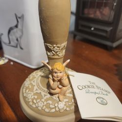 Vintage Brown Bag Angel Cookie Stamp