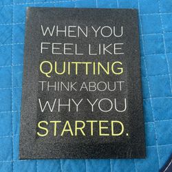 Framed Motivational Wall Art