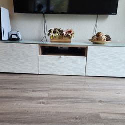 Hermosa Mesa Blanca Para Sala 
