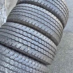 275/60r20 Goodyear Tires Cón 80% De Vida Las 4 