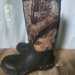 Red Head Youth Rubber Boots Size 1