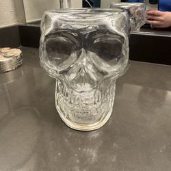 Skull Light Up Candle Holder 
