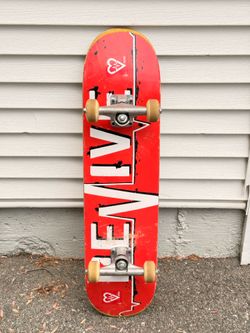 Revive Red Lifeline Complete Skateboard Size 7.25