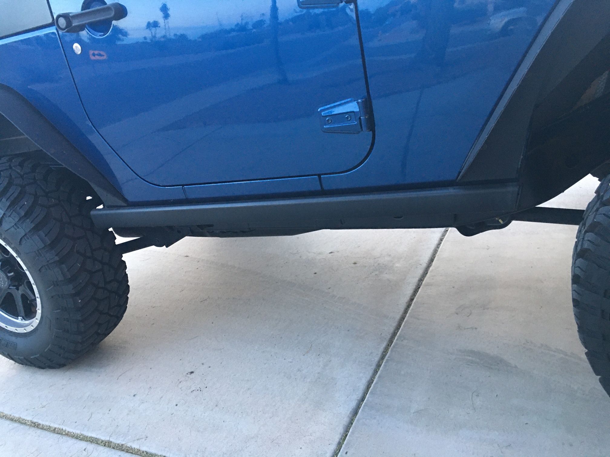 Jeep Classic Rock Rails Black