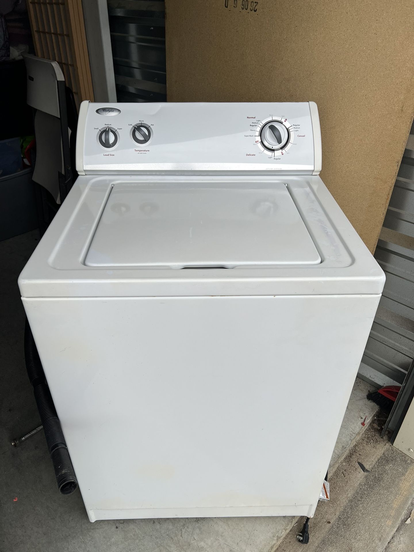 Whirlpool WTW5100VQ2 Top Load Washer White Heavy Duty Super Capacity