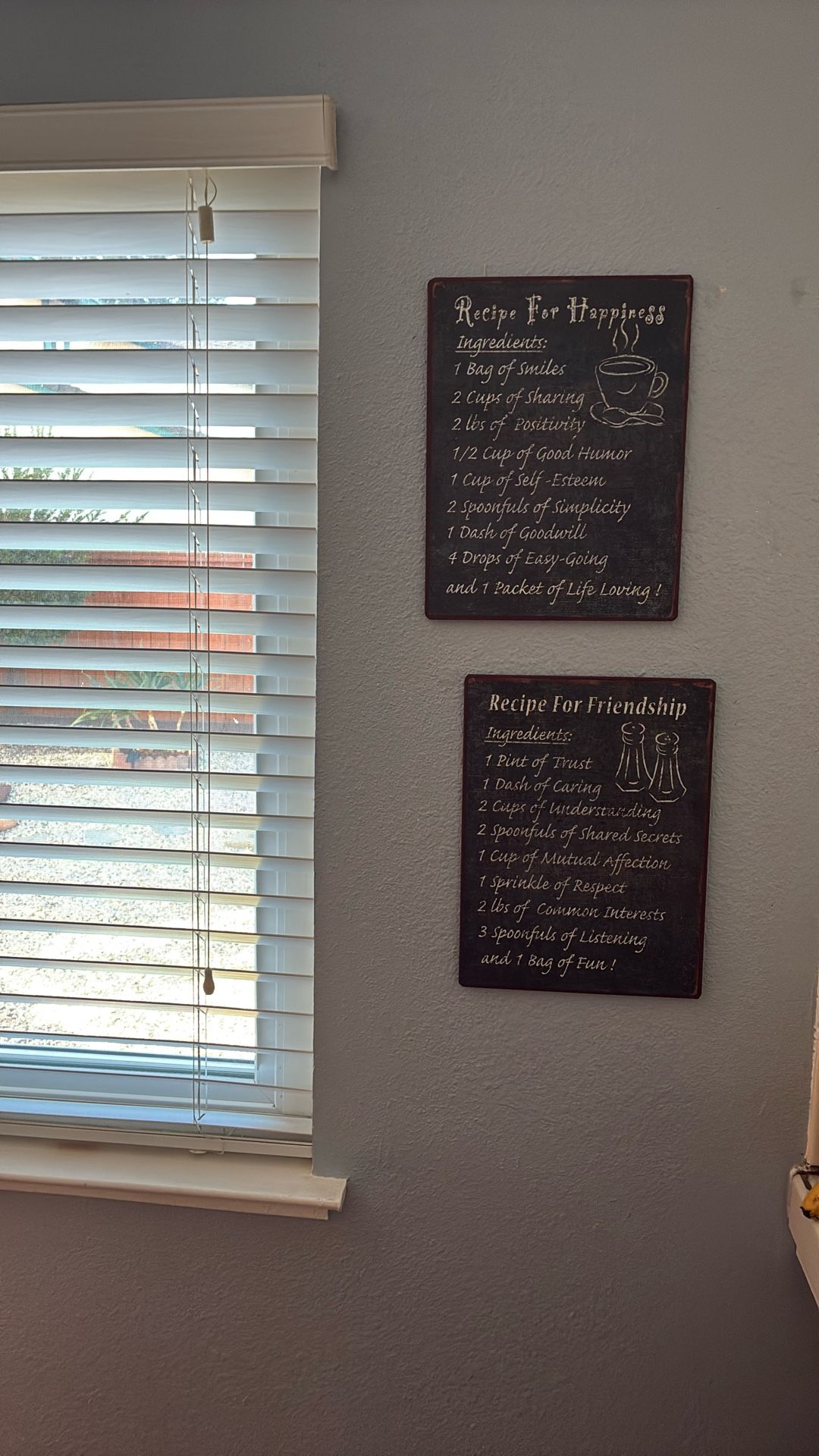 4-piece Metal Wall Decor