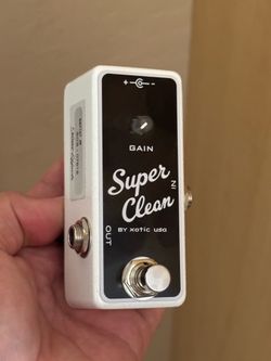 Xotic Super Clean Buffer Mini Buffer Pedal