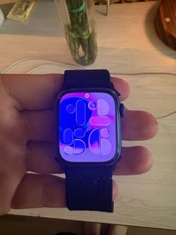 Apple Watch with Midnight Loop Band