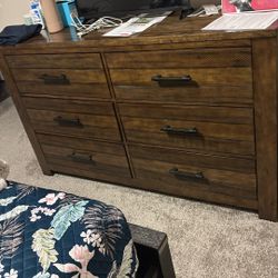 Antique wood Dresser