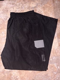 no brand black track pants