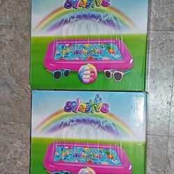 Splashie large 82" splash pool with sprinkler system