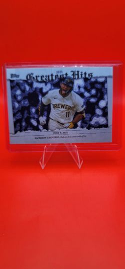 2026 Topps GREATEST HITS Jackson Chourio #GH-20 - Milwaukee Brewers