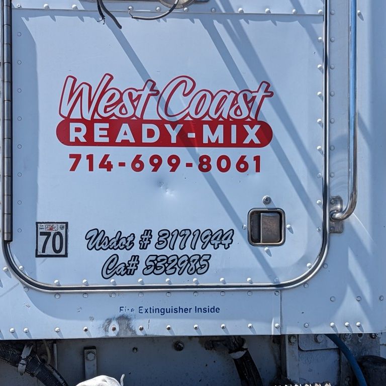 West Coast Ready-mix  Concrete 