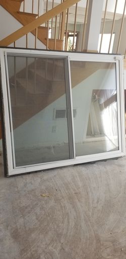 Vynil double pane glass windows