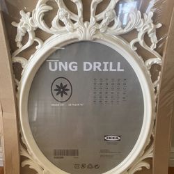 IKEA UNG DRILL White frame NEW