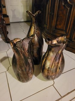 Three big Ceramic containers