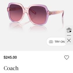  Coach Women's Sunglasses 