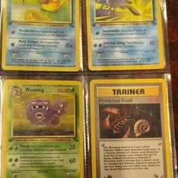 First Edition Pokemon 
