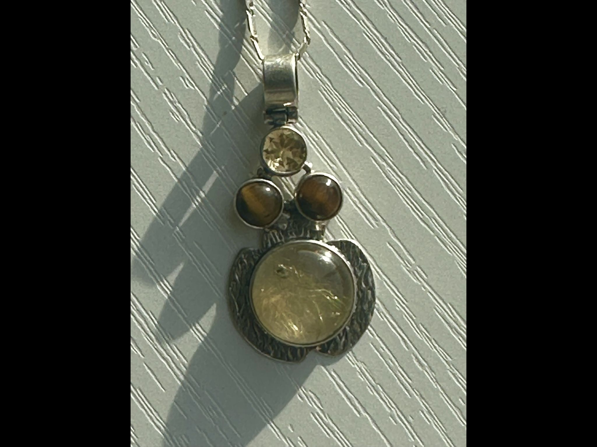 Beautiful Sterling Silver .925 Necklace Long Strand