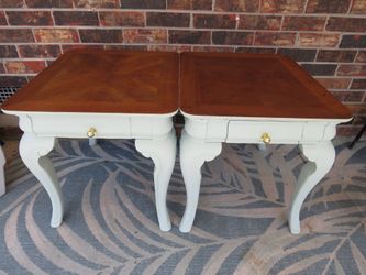 Pair of French Provincial End Tables