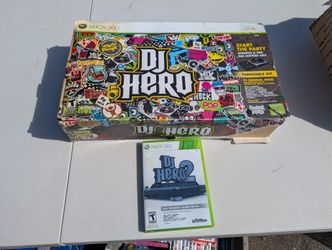 DJ Hero 2 Xbox 360 With Turntable