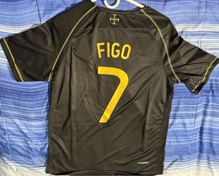 Figo #7 Portugal 2006 World Cup Jersey Retro