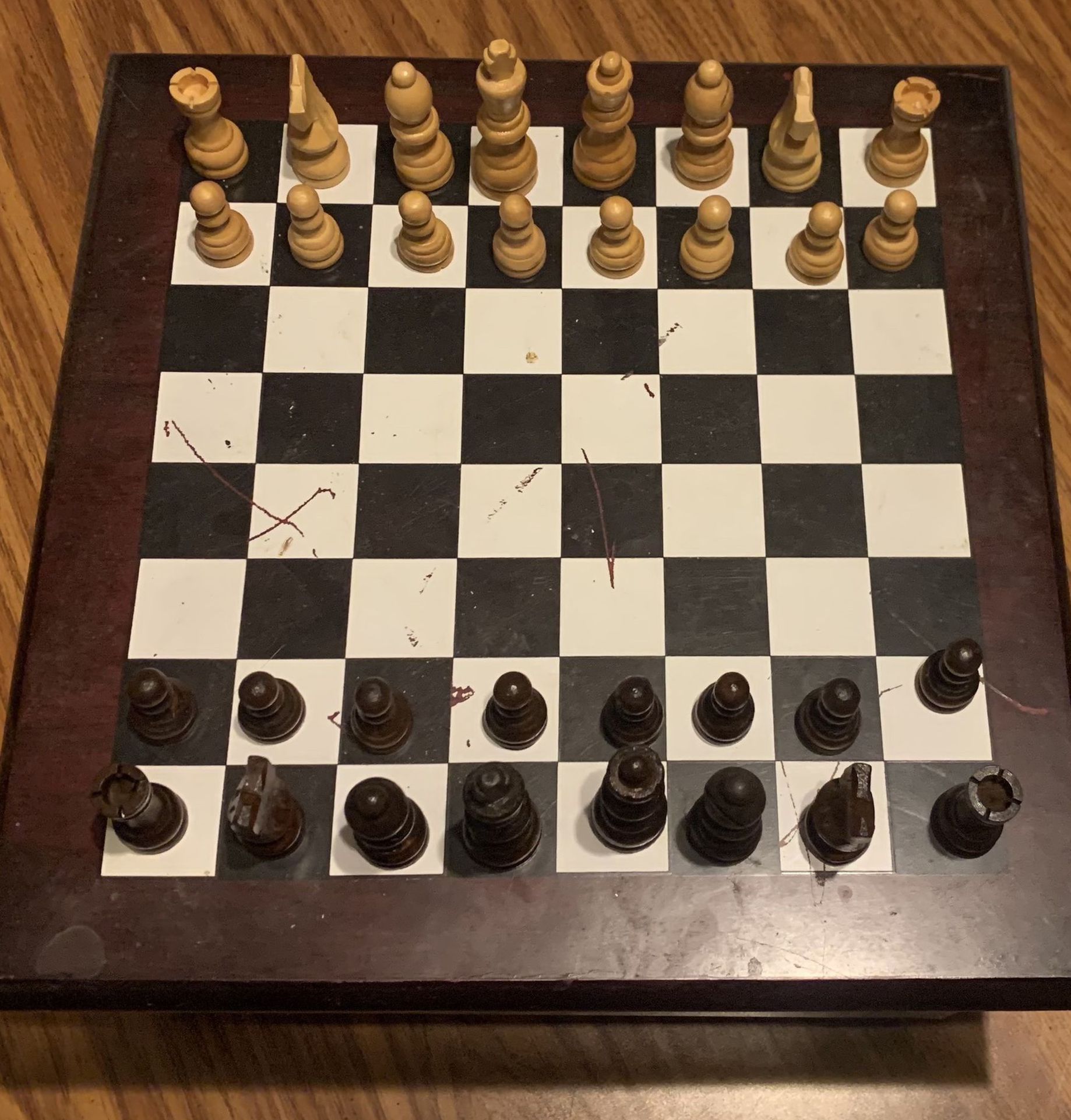 Wooden Chess Multi Games