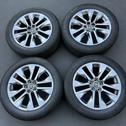 19” Toyota RAV4 factory wheels and tires new OEM rims
