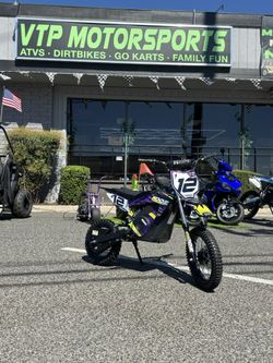 2026 MotoTec 36V Electric Dirt Bike – Voltage Violet