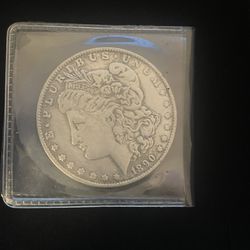 1890 United States of America one dollars Hundred Percent fine silver