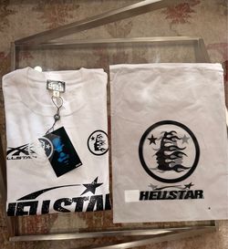 White Hellstar T shirt | Size medium | $60 | 1:1