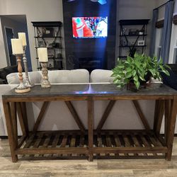 Crate & Barrel Sofa Table & Coffee Table Sets 