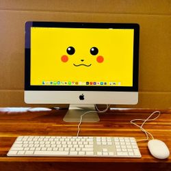 🍎 iMac 21.5” 2014 i5 8GB 256GB SSD Big Sur 11 Cracked Glass Fully Functional!!