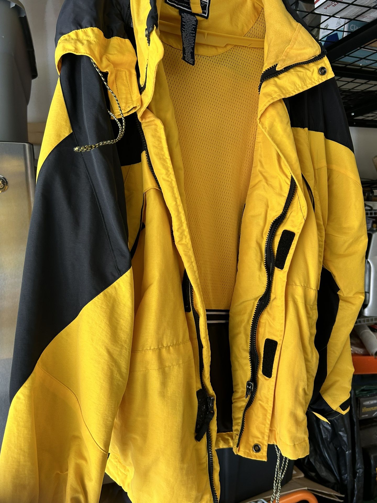 Rain Jacket Yellow