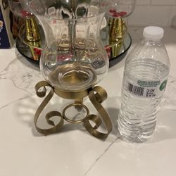 Gold Candle Holder