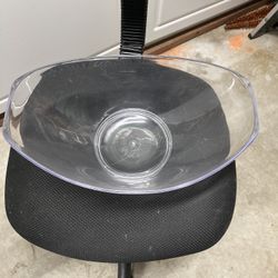 Large Clear Sturdy Bowl 