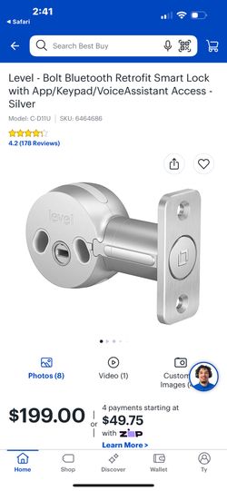 Level smart Deadbolt Retrofit