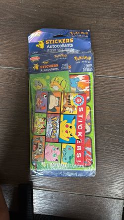 Pokémon stickers