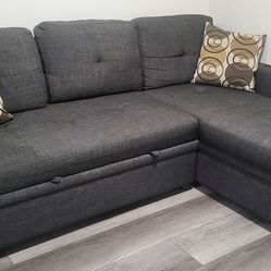 Sectional Storage Sofa Bed