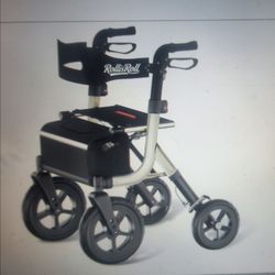 Premium All-terrain Rollator Walker with Seat New $55 obo