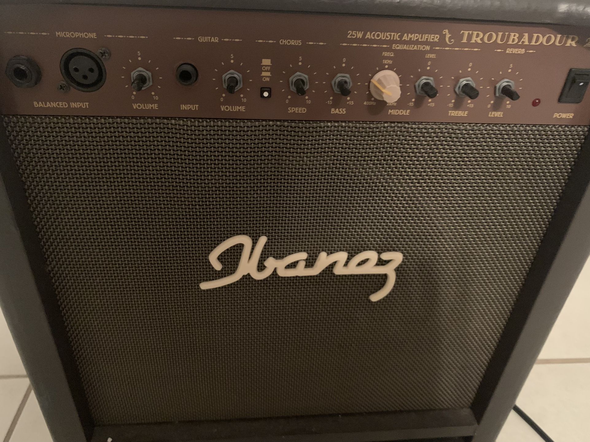 Ibanez Acoustic Guitar Amp 