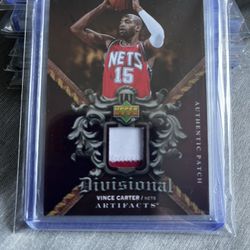 Vince Carter, Basketball Patch Card