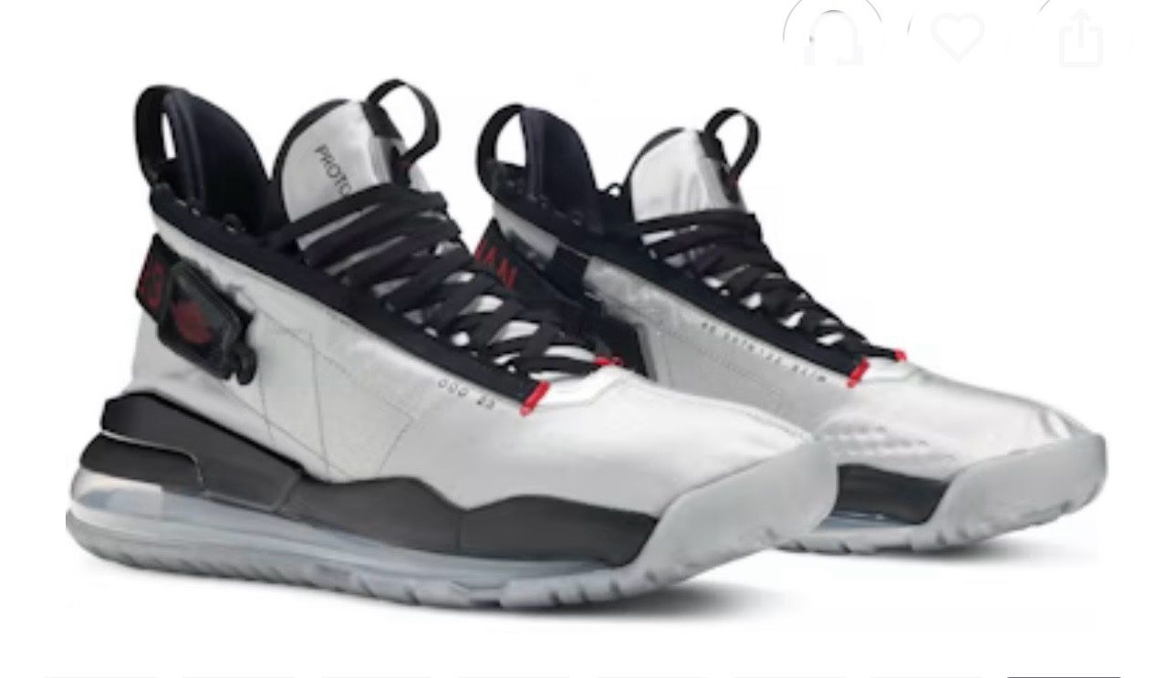 Size 8 Men Nike Jordan Proto Max 720 Metallic Silver Gym...