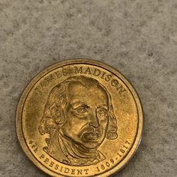 Moneda De Dollar De Oro 