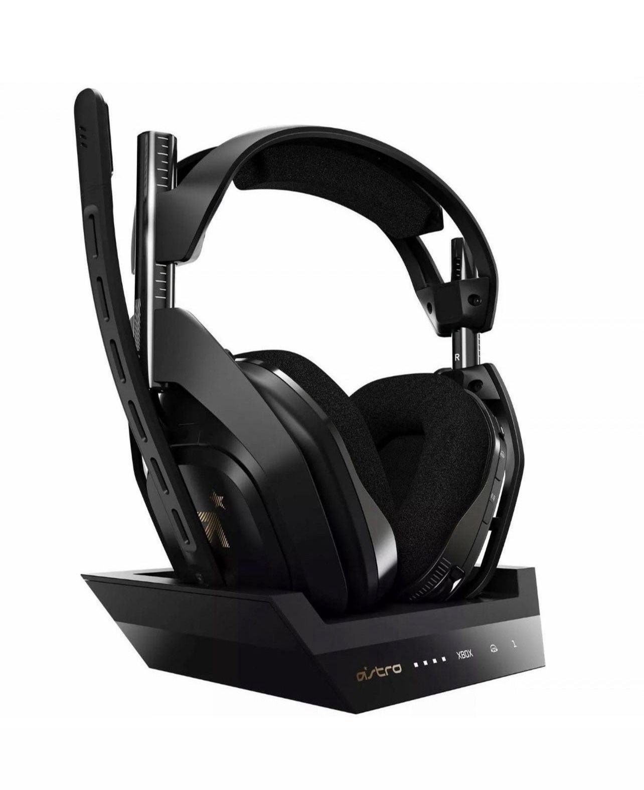 ASTRO Gaming A50 Wireless + Base Station for Xbox One & PC - Black/Gold