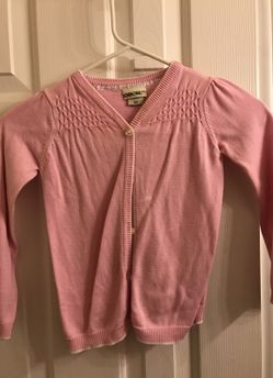 Girls pink sweater size 5t