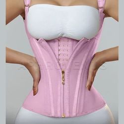 SHAPSHE Waist Trainer for Women, Tummy Control Sports Girdle, Workout Body Shaper with Adjustable Shoulder Strap