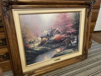 Thomas Kinkade “Stepping Stone Cottage”